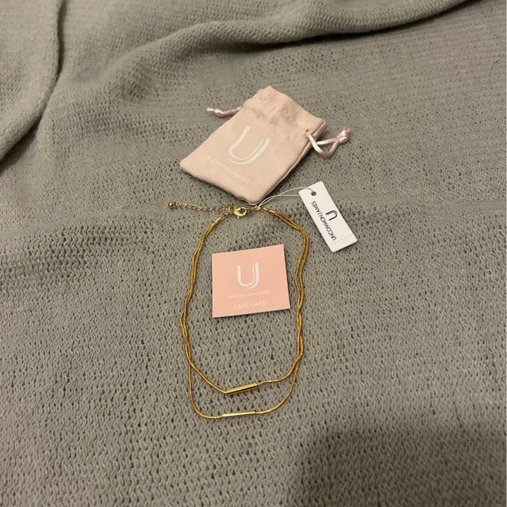 Uncommon James gold necklace